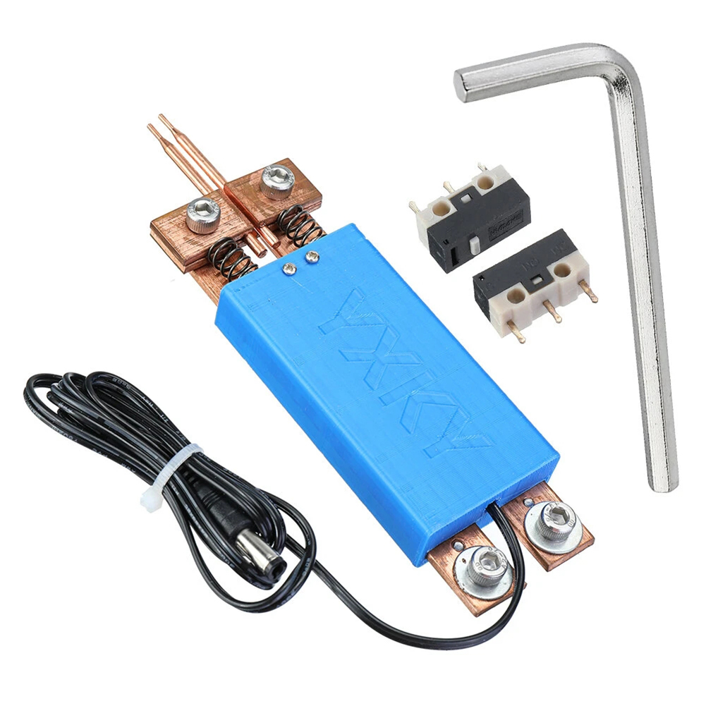 

Handheld DIY Integrated Type Spot Welding Pen Automatic Trigger Spot Welder, Blue, 501 Original