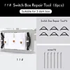 86 118 Type Switch Socket Bottom Box Repair Screw Broken Old Mounting Box Fast Recovery Simple Installation Without Dismantling