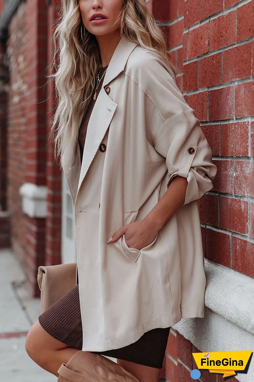 Double Agent Short Trench Coat