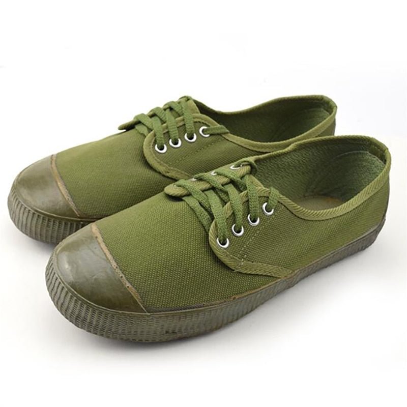 Men Sneakers Work Flat Shoes Canvas Shoes Casual Camouflage Labor Shoes Wear-Resistant Men's Vulcanized Breathable Farm 2021