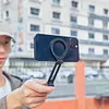 Magnetic Portable Desktop Phone Mount Aluminum Alloy Phone Tripod for Magsafe
