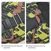 2 Layers 600D Oxford Fishing Pole Case & Bag Fishing Pole Storage Bag for Travel