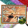 Swan Lake - 9CT Full Beaded Cross Stitch Kit(50x36cm)