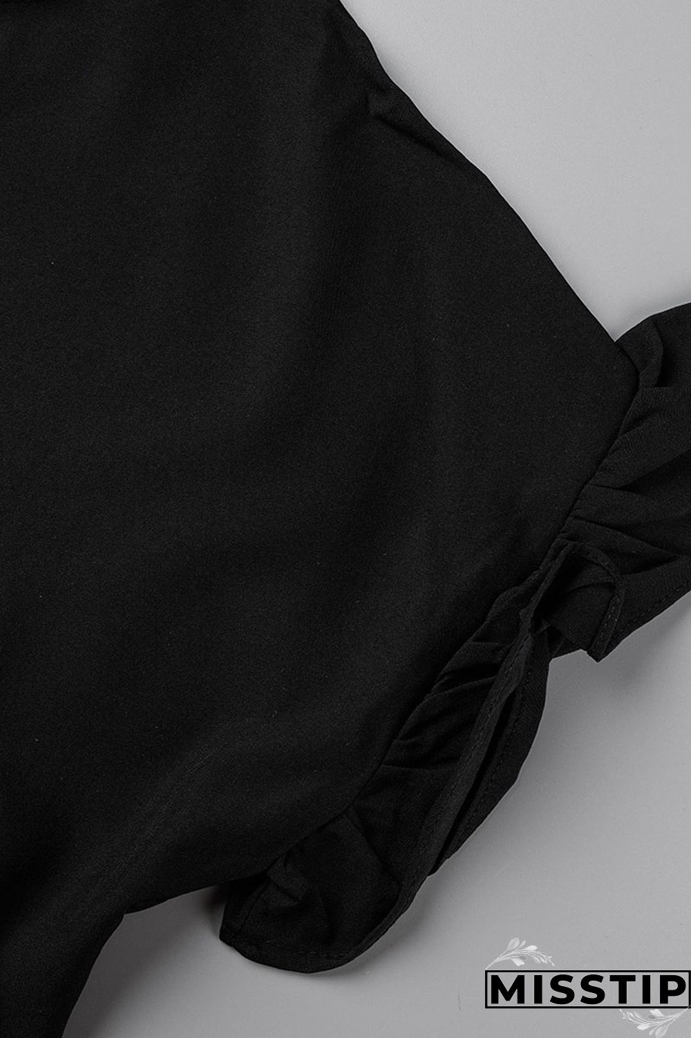 Blue Casual Solid Patchwork Fold Stringy Selvedge O Neck A Line Dresses