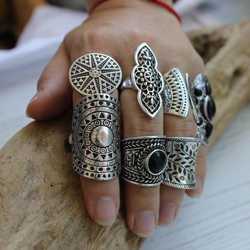 Women's Vintage Bohemia Folk Style Ring