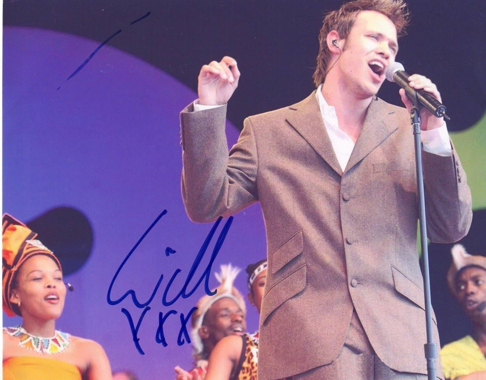 WILL YOUNG AUTOGRAPH SIGNED PP Photo Poster painting POSTER