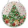 Christmas Decoration Tree 2D Flat DIY Diamond Painting Pendant 9.84x9.84in