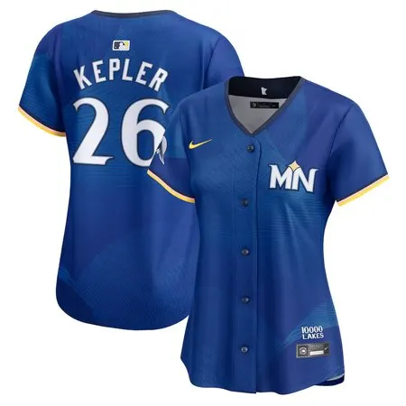 Women's Minnesota Twins #26 Max Kepler  Royal 2024 City Connect Limited Jersey
