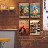 4pcs - Cowboy Girls - Vintage Metal Signs(8*12Inch/12*16Inch)