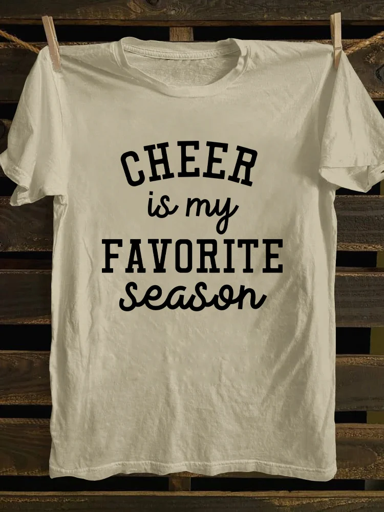 Cheer Is My Favorite Season T-shirt