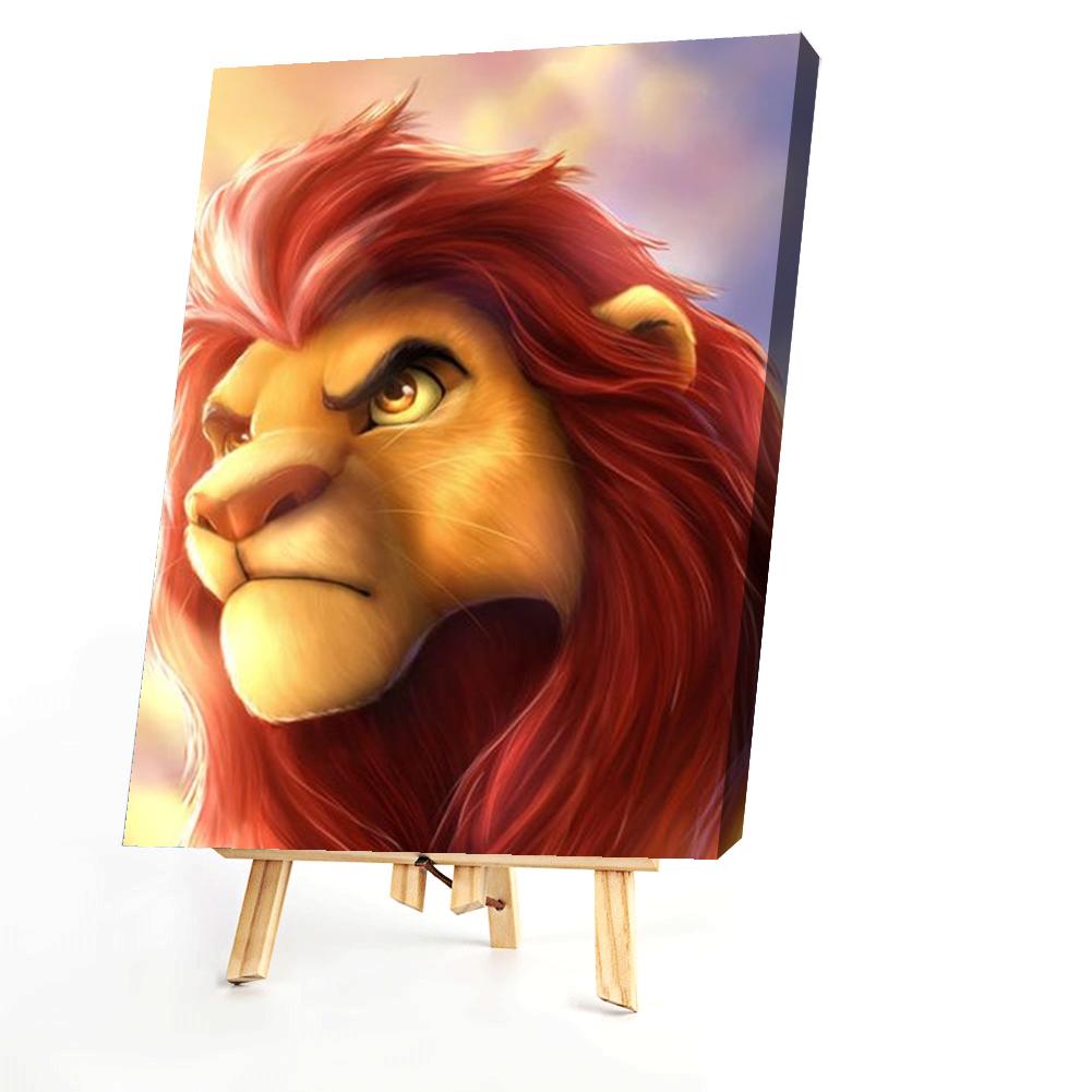 Lion King - Painting By Numbers - 40*50CM gbfke
