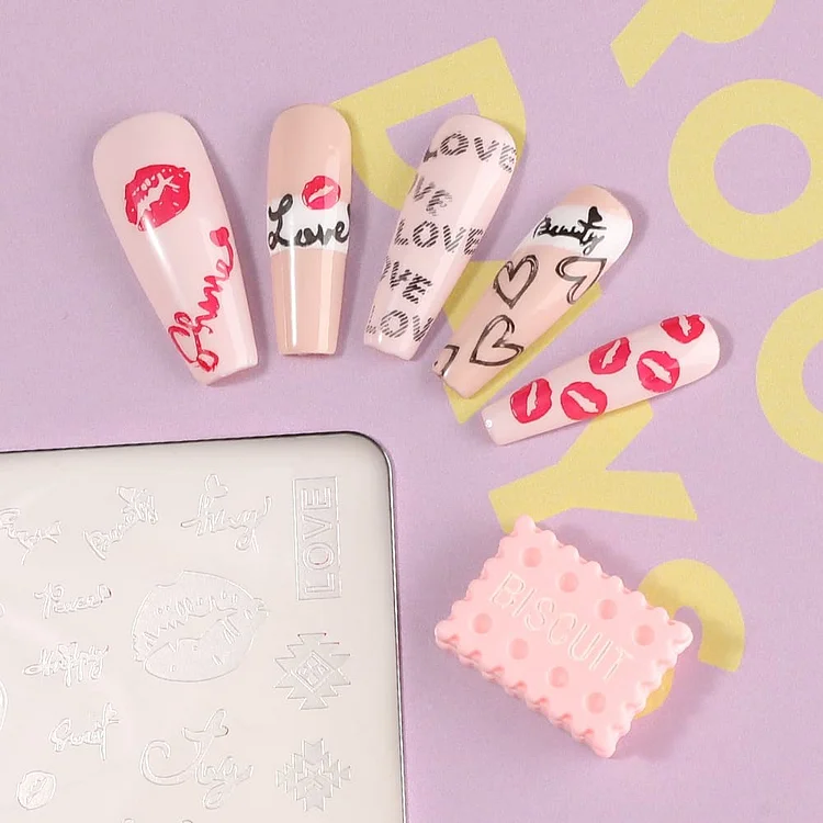 Nail Stamping Plate LV Sup.