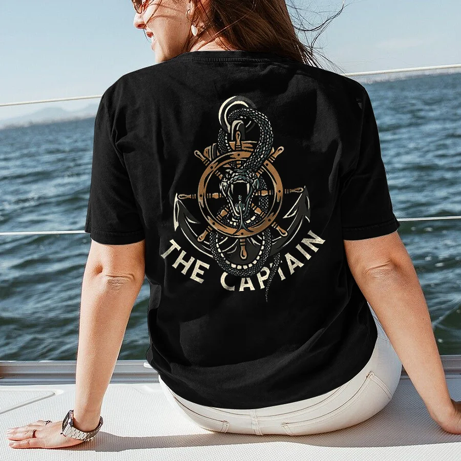 The Captain Printed Women's T-shirt