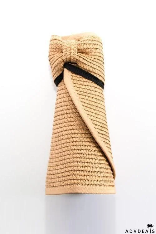 Foldable Beach Straw Hat
