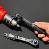 3-in-1 Chuck Key Replacement Tool Universal Key Ratchet Wrench Drill Accessories