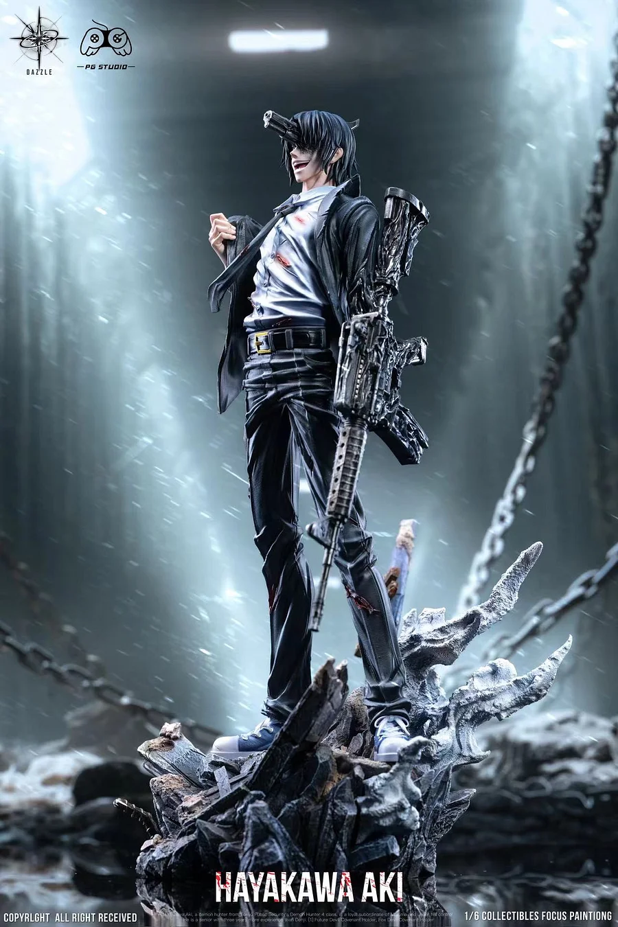 PG Studio X Dazzle Studio - Hayakawa Aki Chainsaw Man 1/6 Statue(GK)