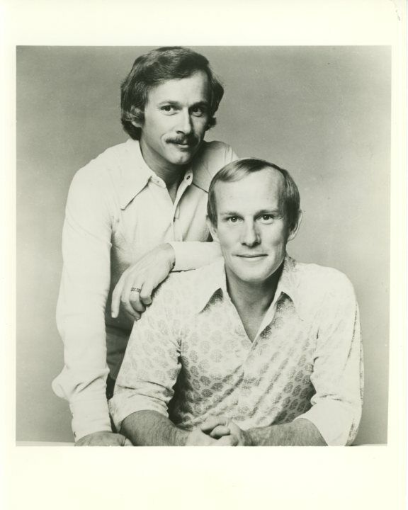 Dick and Tom Smothers Original Press 8X10 Photo Poster painting