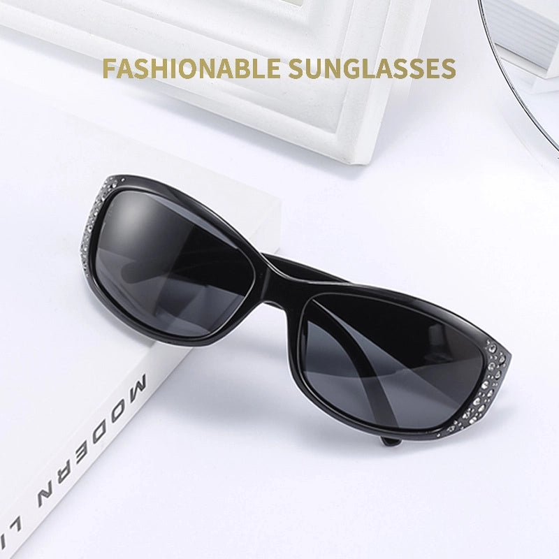 Elegant Streetwear Geometric Tac Oval Frame Full Frame Glasses