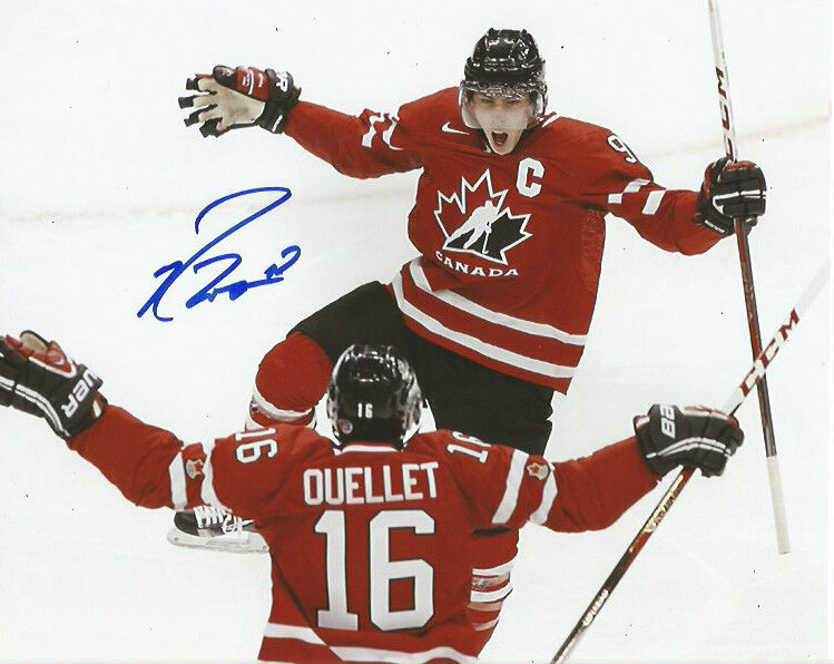 Team Canada Ryan Nugent Hopkins Signed Autographed 8x10 NHL Photo Poster painting COA R