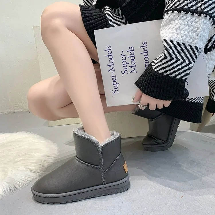 Qengg Qengg Sales] Snow Boots With Men And Women 2023 Hot Plus Thick And Non-Skid Waterproof Warm Cotton Boots