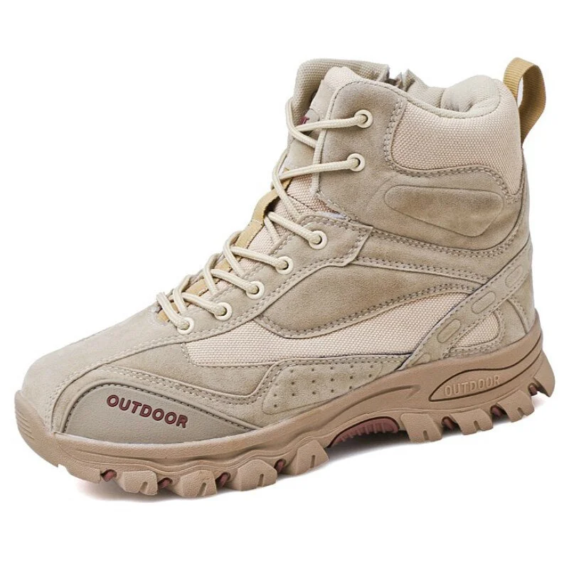 Men Boots Brand Men Combat Shoes Outdoor Non-slip Men Military Boots Men Sneakers Winter Classic Men Safety Shoes Mans Footwear