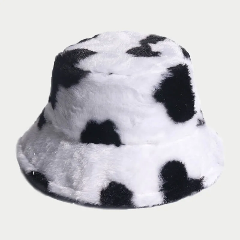 Black White Fashion Casual Print Hat | EGEMISS