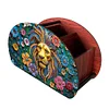 DIY Colorful Wooden Animals Rhinestones Storage Holder Diamond Painting Organizer Rack Kits