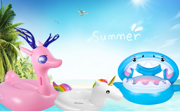 Baby Pool Float Unicorn Toddlers Floaties