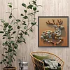 Diamond Painting -DIY Round Drill Stone Art Deer(40x40cm)