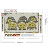 Diamond Painting -5D Full Round Drill Sunflower Goblin