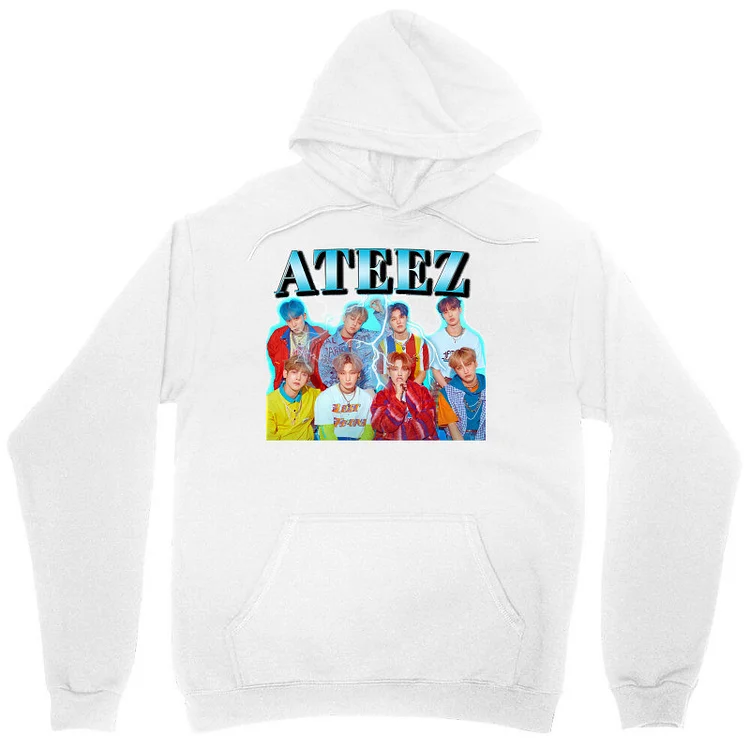 Ateez Cartoon Character Hoodie officialateezshop