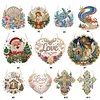 DIY Diamond Painting Hanging Ornament Pendant Acrylic Double Sided Print Decor Kit