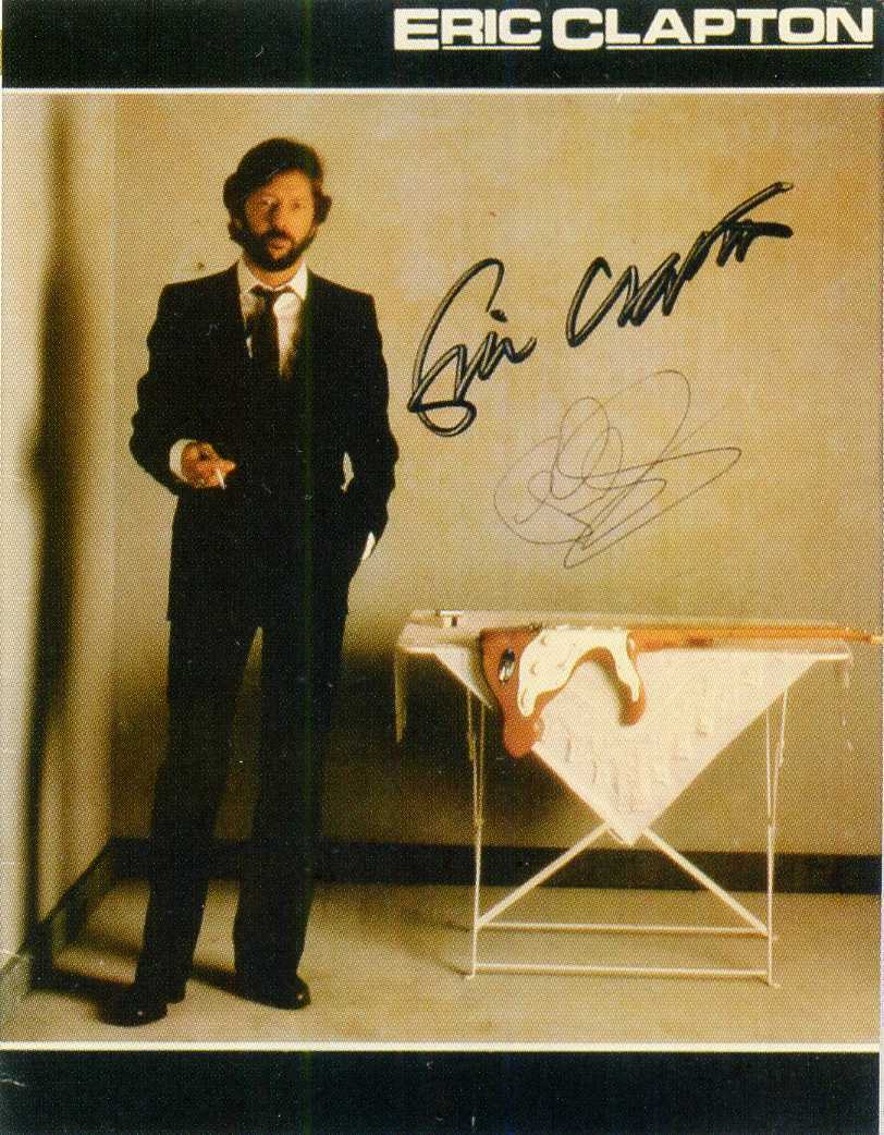 ERIC CLAPTON & RICK WAKEMAN Signed Photo Poster paintinggraph - Rock Singer Guitarist - preprint