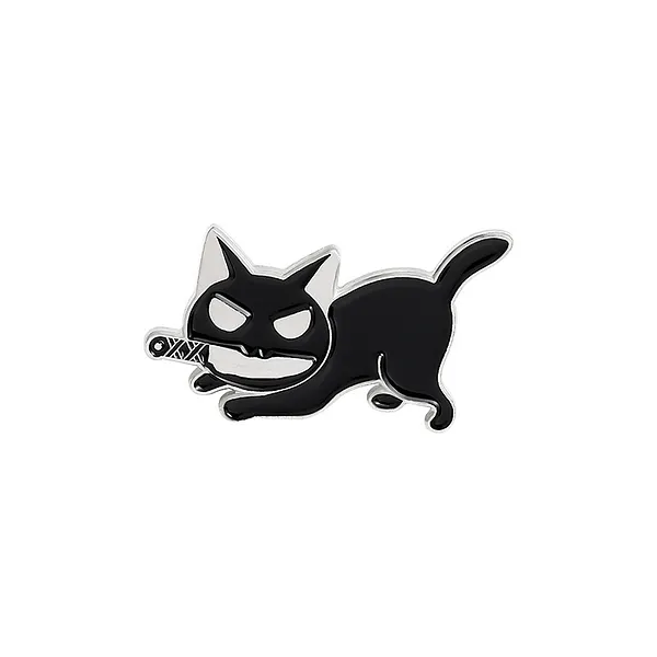 Foto del pin Gatito Malicioso Negro