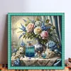 Flower Vase-14CT Stamped Cross Stitch 40*40cm tapestrymarket