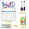 Einhorn Kalender - 5d DIY Handwerk Aufkleber Magnet