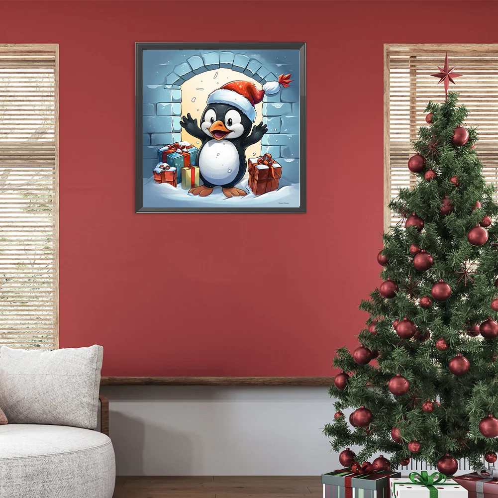 DIY Paint By Number 40*40cm - Penguin