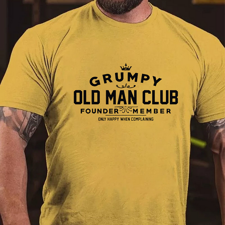 Grumpy Old Man Club T-shirt
