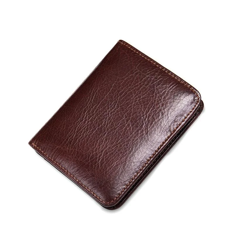 Anti-Theft RFID Blocking Vintage Cash Cards Wallets For Men