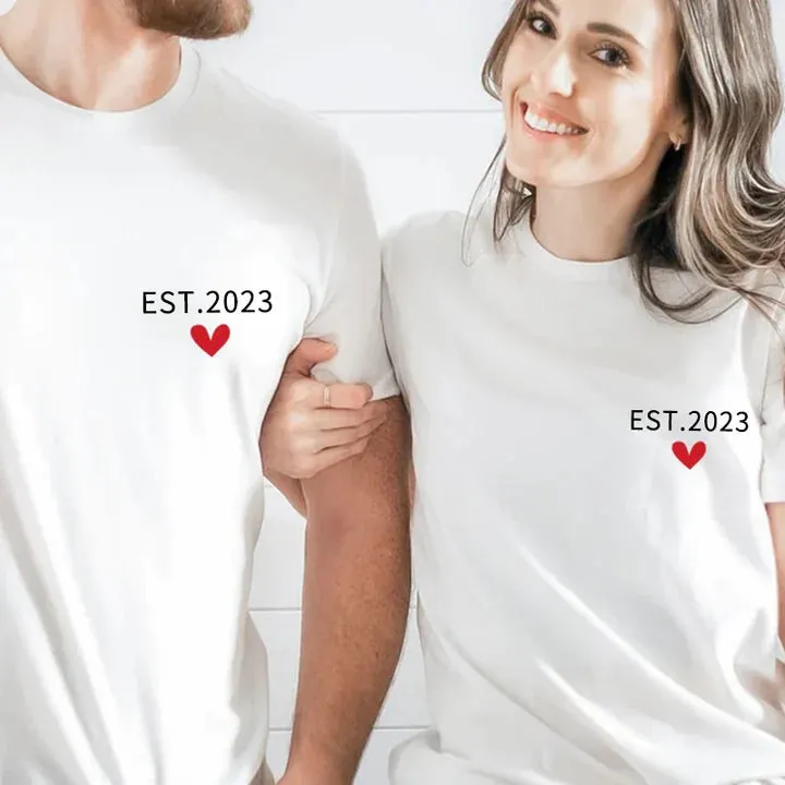 Custom Mother's Day T-shirt, Custom Couple T-shirt, Custom Dad T-shirt