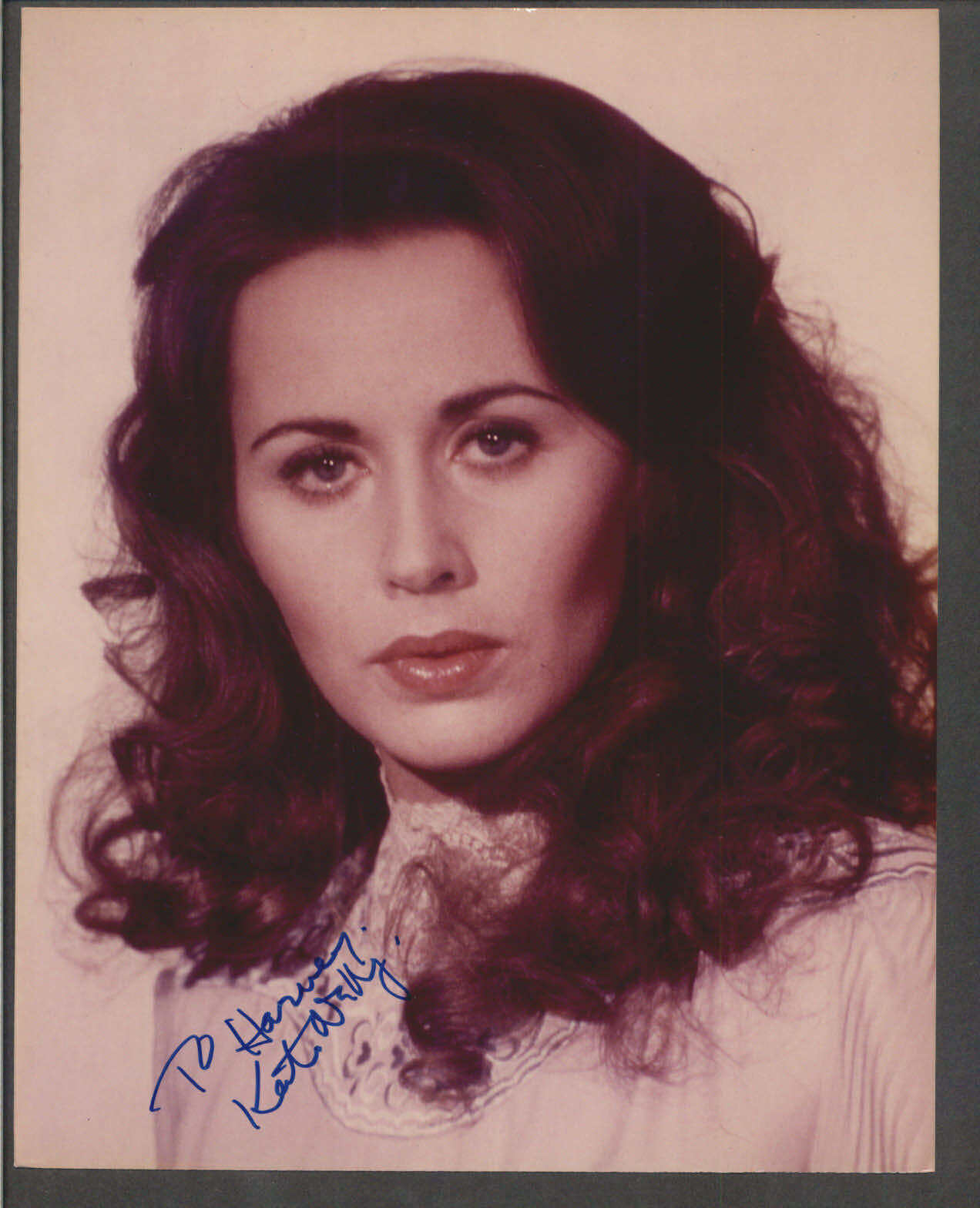 Kate Nelligan - Signed Autograph Color 8x10 Photo Poster painting - Cider House Rules