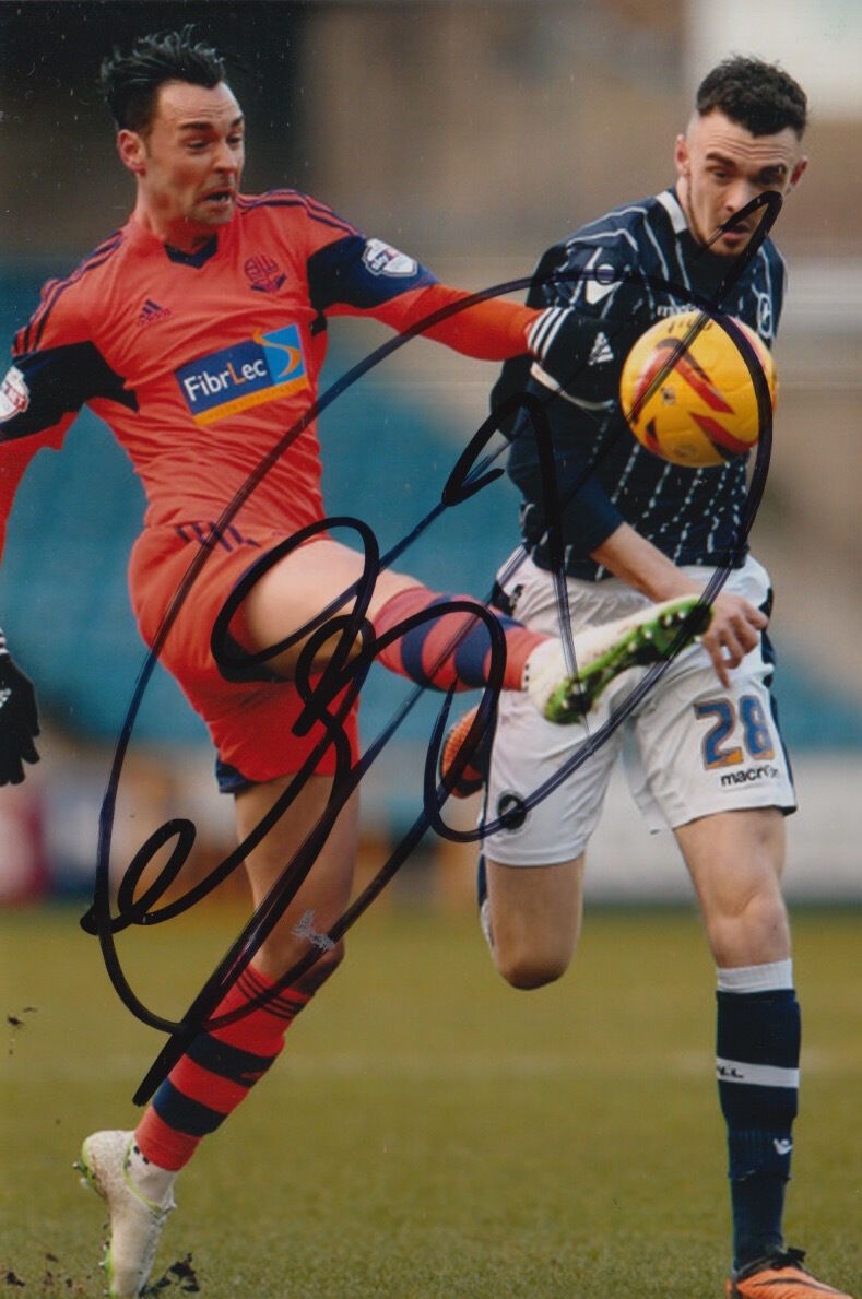 BOLTON WANDERERS HAND SIGNED CHRIS EAGLES 6X4 Photo Poster painting 1.