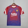 2021-2022 Barcelona Training Suit Red And Blue love fball