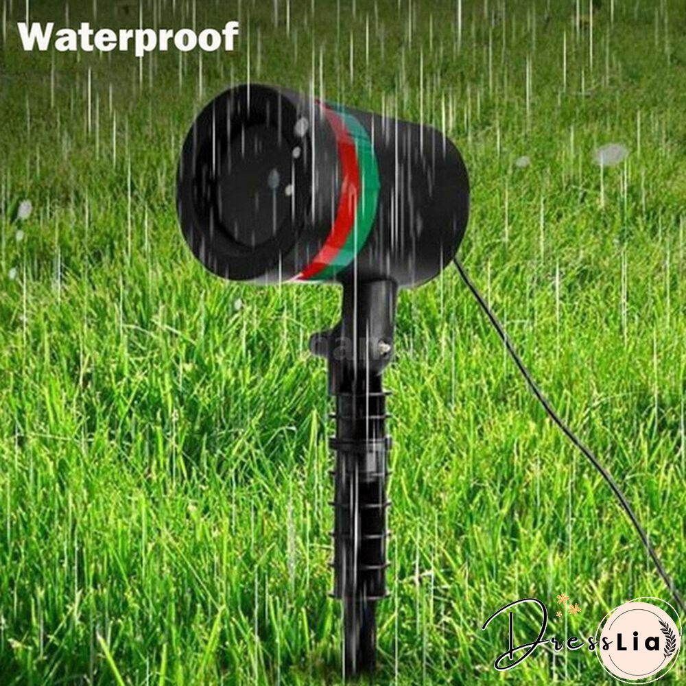 Outdoor Dynamic Sky Starry Sky Projection Light Waterproof Landscape Light Lawn Stage Effect Light Christmas Decoration Light Halloween Decoration Light