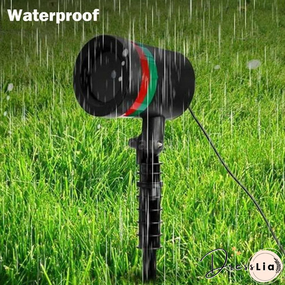 Outdoor Dynamic Sky Starry Sky Projection Light Waterproof Landscape Light Lawn Stage Effect Light Christmas Decoration Light Halloween Decoration Light