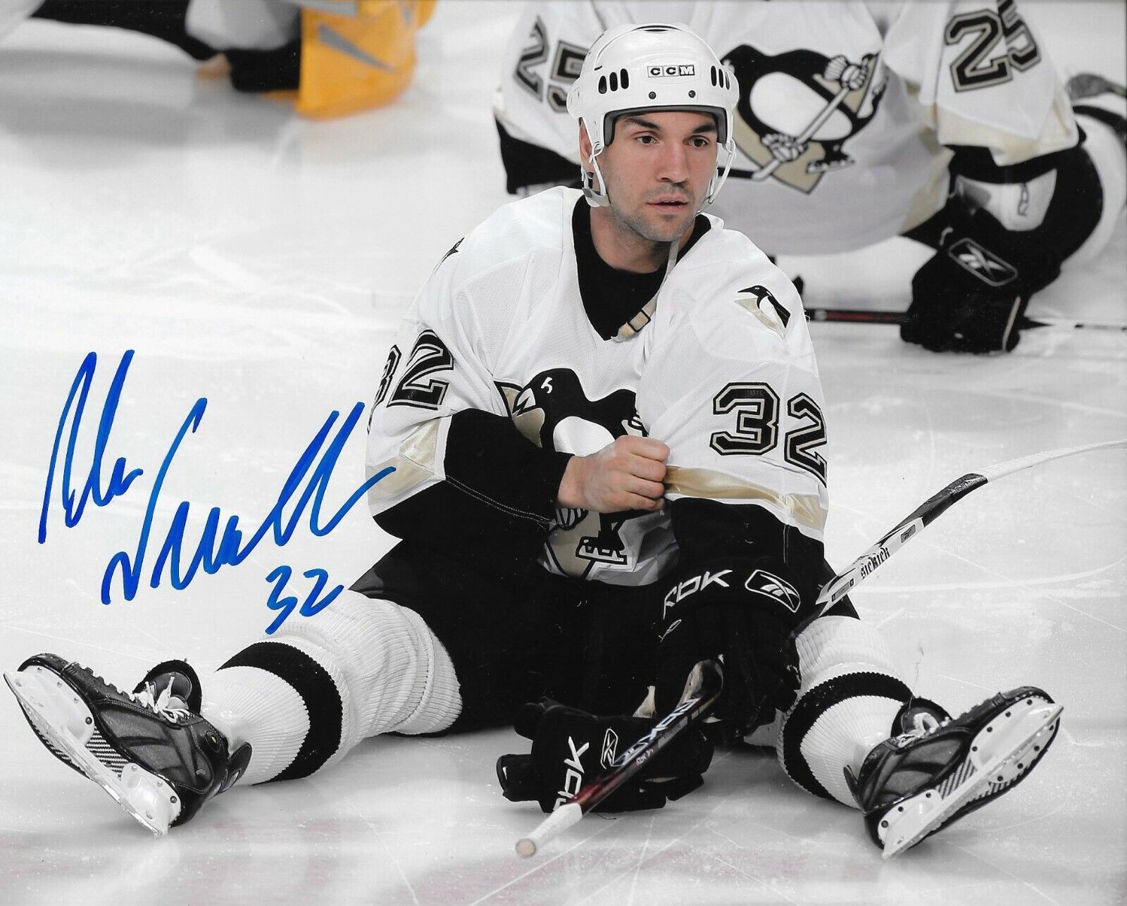 Alain Nasreddine signed Pittsburgh Penguins 8x10 Photo Poster painting autographed Pens 2