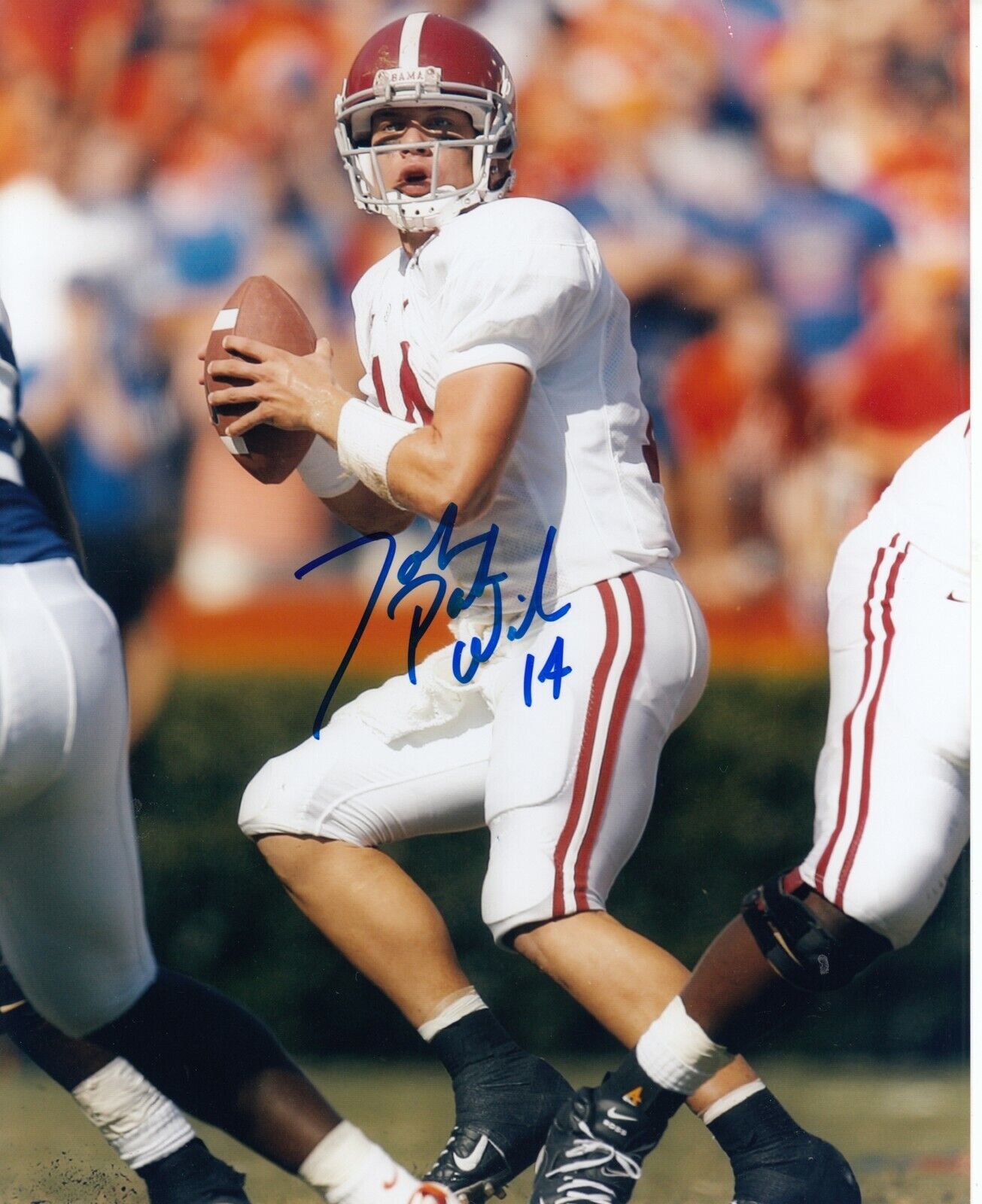 John Parker Wilson #2 8x10 Signed Photo Poster painting w/ COA Alabama Crimson Tide