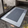 Quick Dry Diatom Mud Water Uptake Mat Modern Home Bathroom