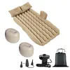 Inflatable Car Air Mattress Backseat Bed with Air Pump for Camping Road Trip