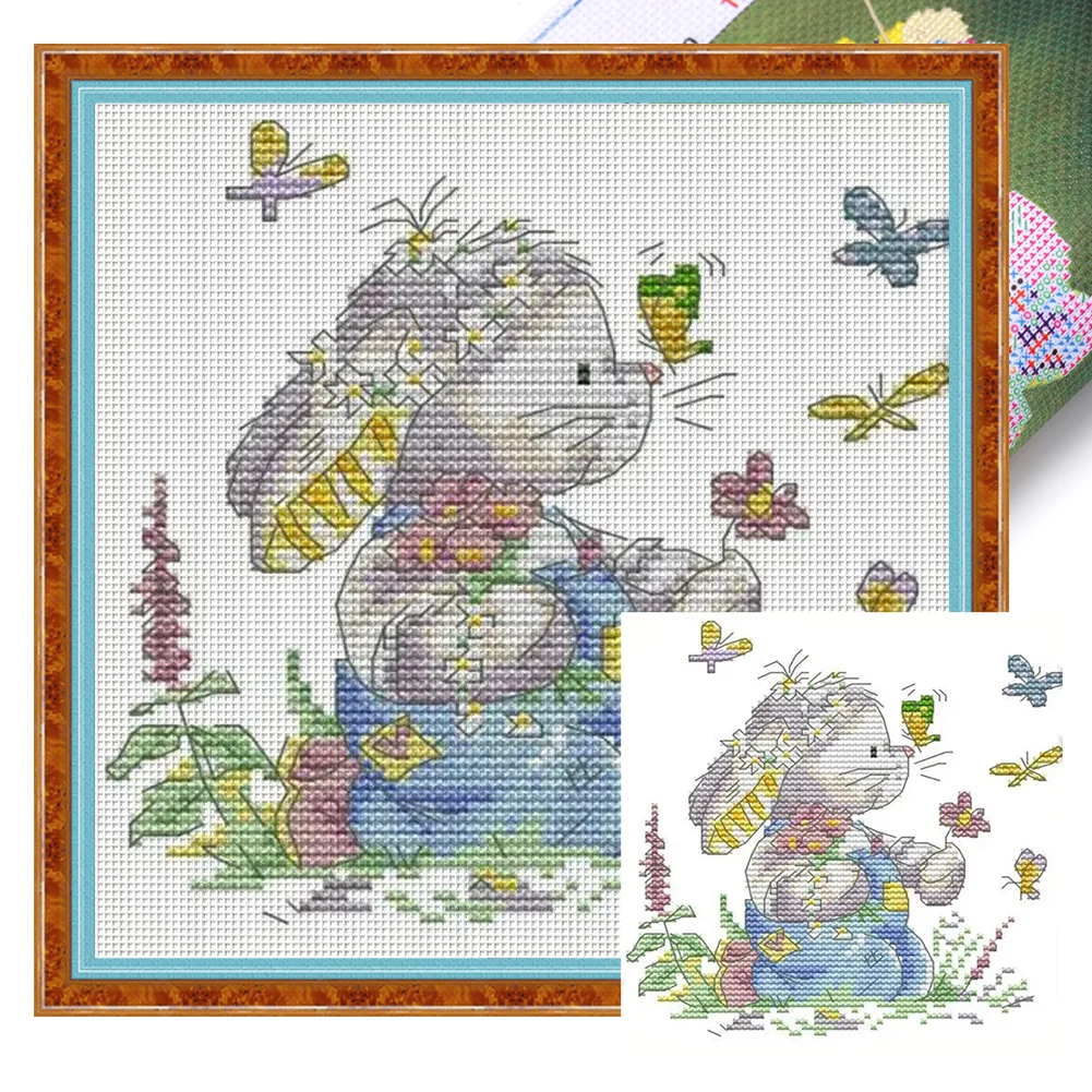 Square Shape Embroidery Frame DIY Craft Cross Stitch Needlework Sewing Hoop